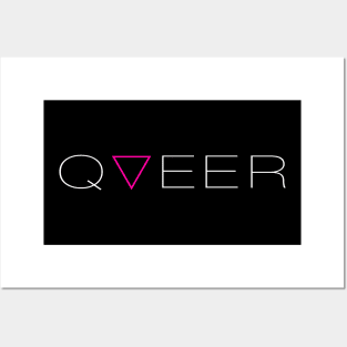 Q▽EER Posters and Art